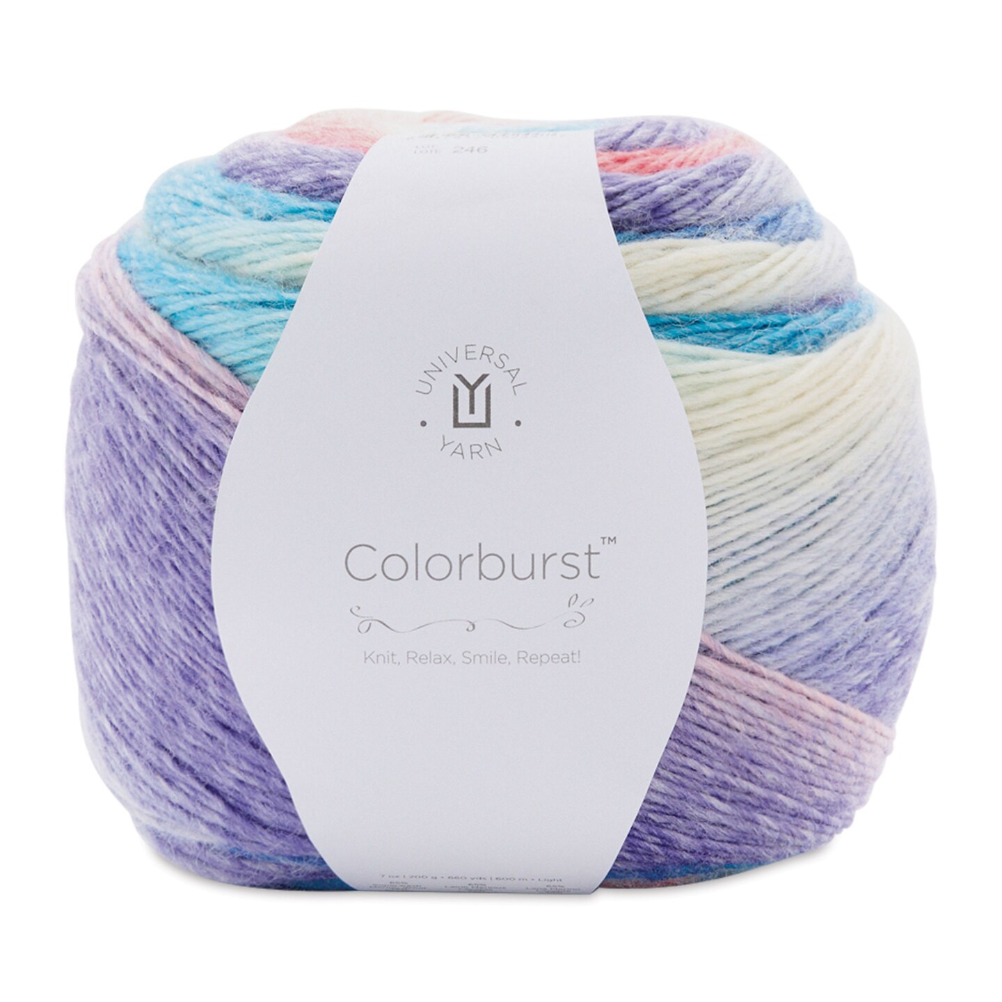 Universal Yarn Colorburst Yarn - Sunset, 660 yds