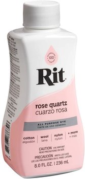 Rit Rosequartz Liquid Dye, 8 oz, Rose Quartz, 8 Fl Oz