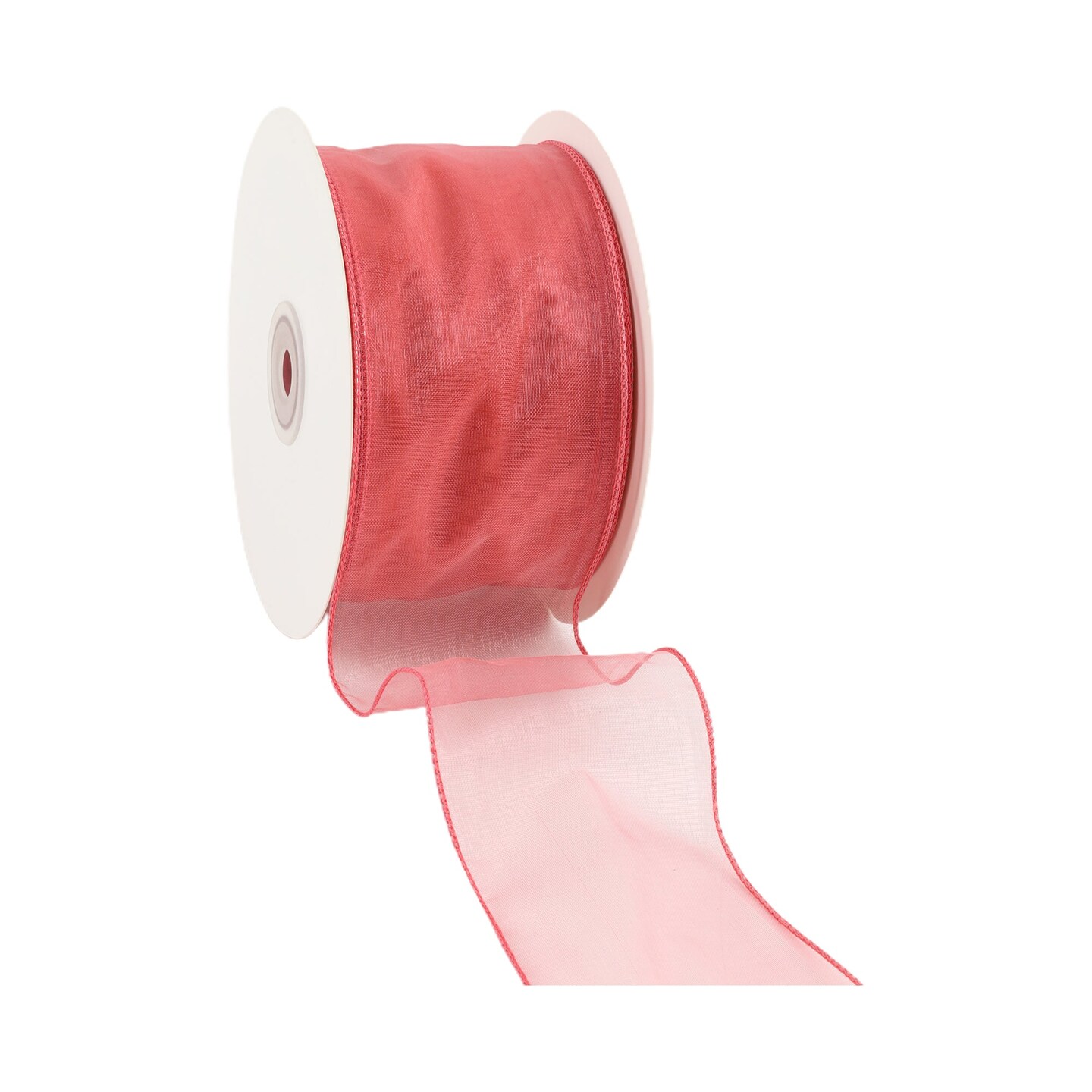 LaRibbons 1 1/2" - 2 1/2" Wired Sheer Ribbon | 50 Yard Roll