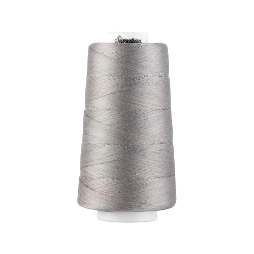 1 Pack of 6000 Yard Silver Spools Sewing Thread All Purpose Premium Overlock Cone