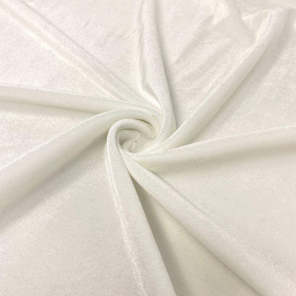 1 Yard Soft Stretch Velvet Fabric for Dresses Costumes Upholstery and DIY Projects 58/60 Inch Width