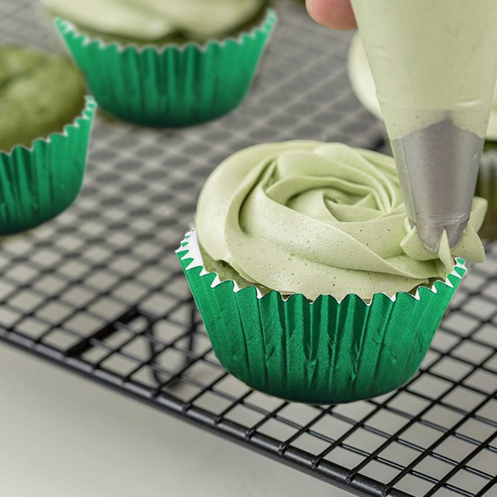 500 Pack Green Baking Cups Cupcake Liners for Baking(Green)