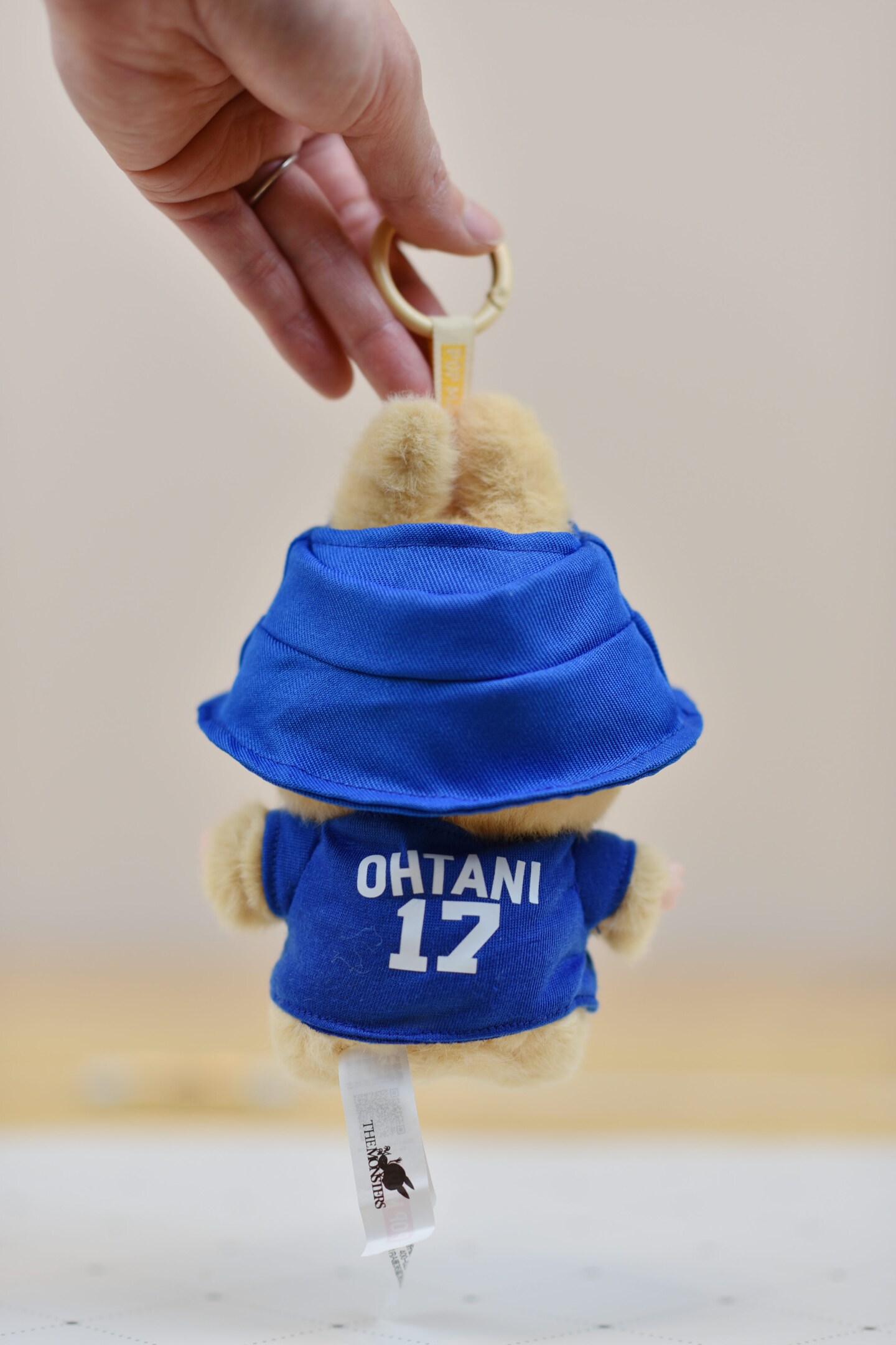 大谷くん　Los Angeles Dodgers　labubu着替えのみ Labubu Clothes L.A. Dodgers Ohtani 17 Jersey with Hat | Labubu