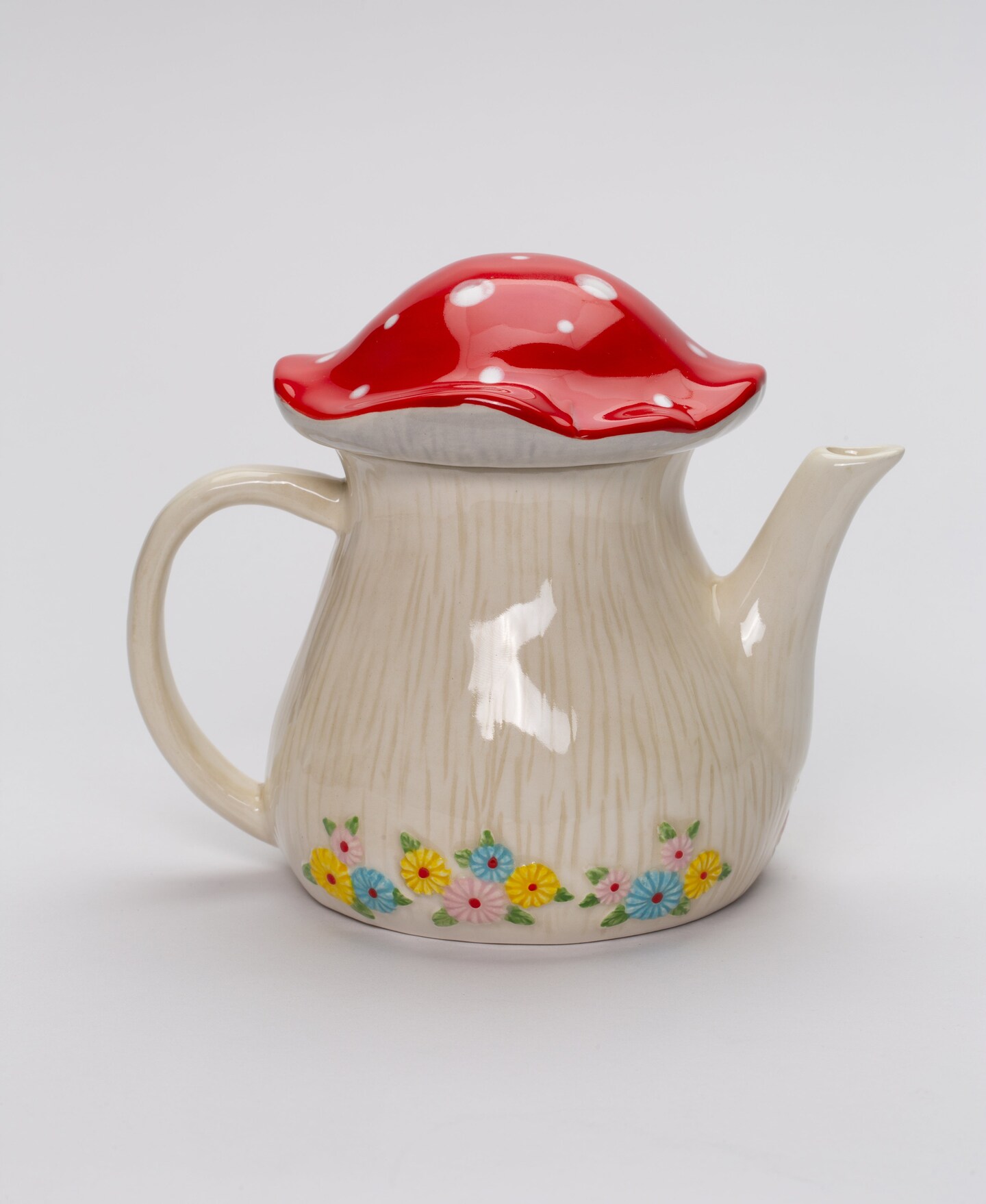 Ceramic Mushroom Teapot, Tea Party Decor, Gift for Her, Gift for Mom, Kitchen Décor, Farmhouse Décor, Nature Lover Gift