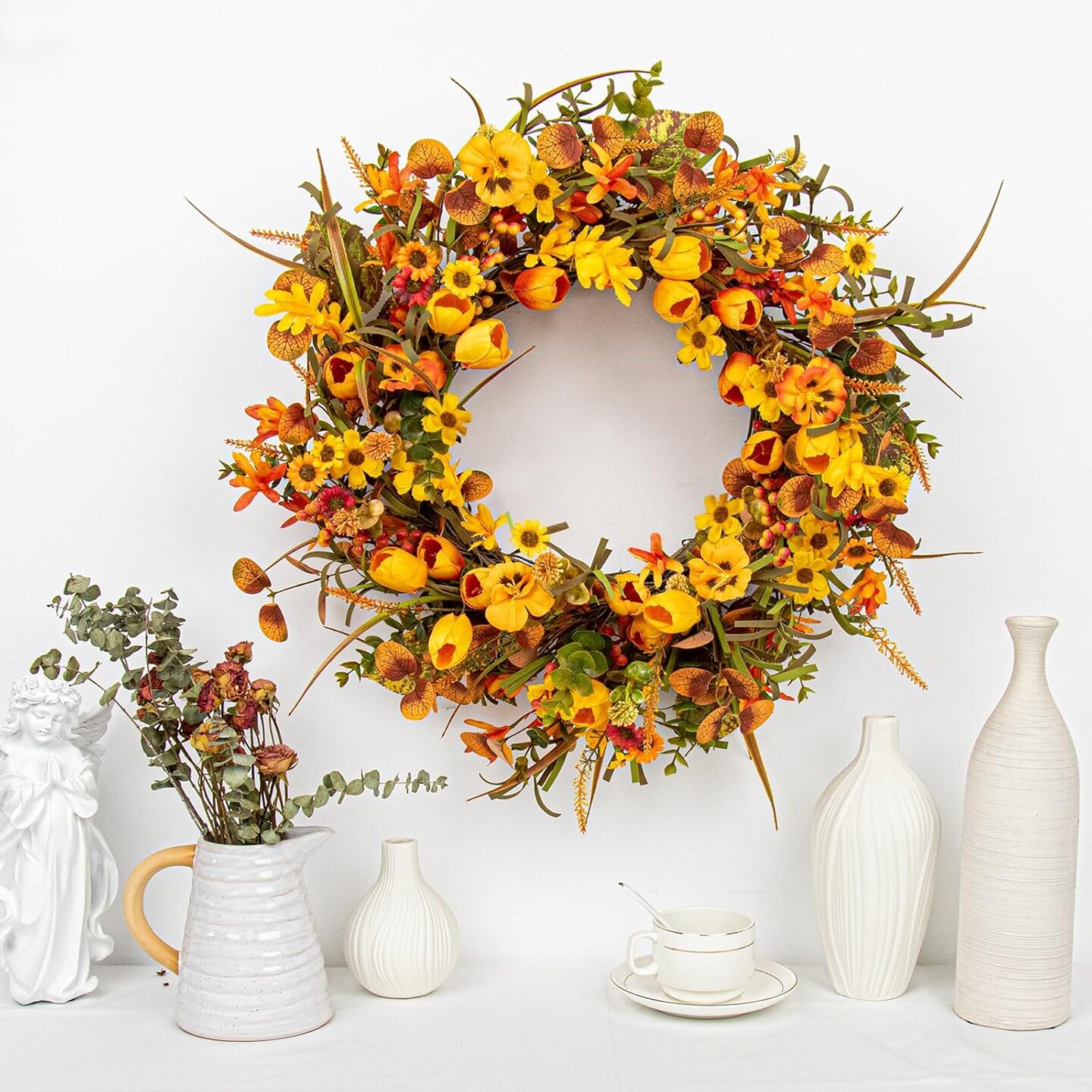 22 Inches Fall Wreaths