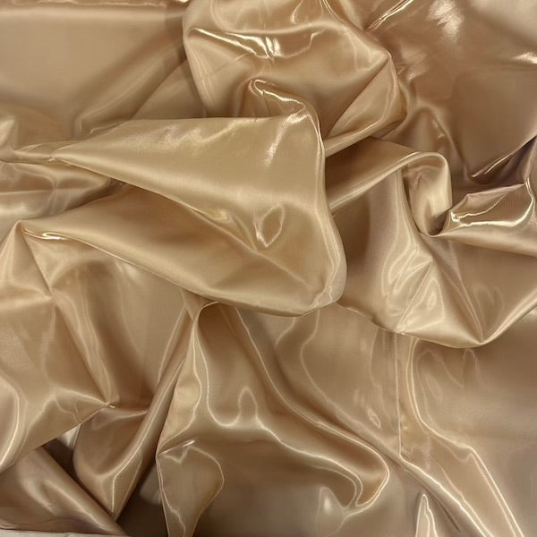 1 Yard Crystalized Liquid Bridal Satin Fabric with Reflective Shimmering Surface for Gowns Costumes and Decor 59/60 Inch Width