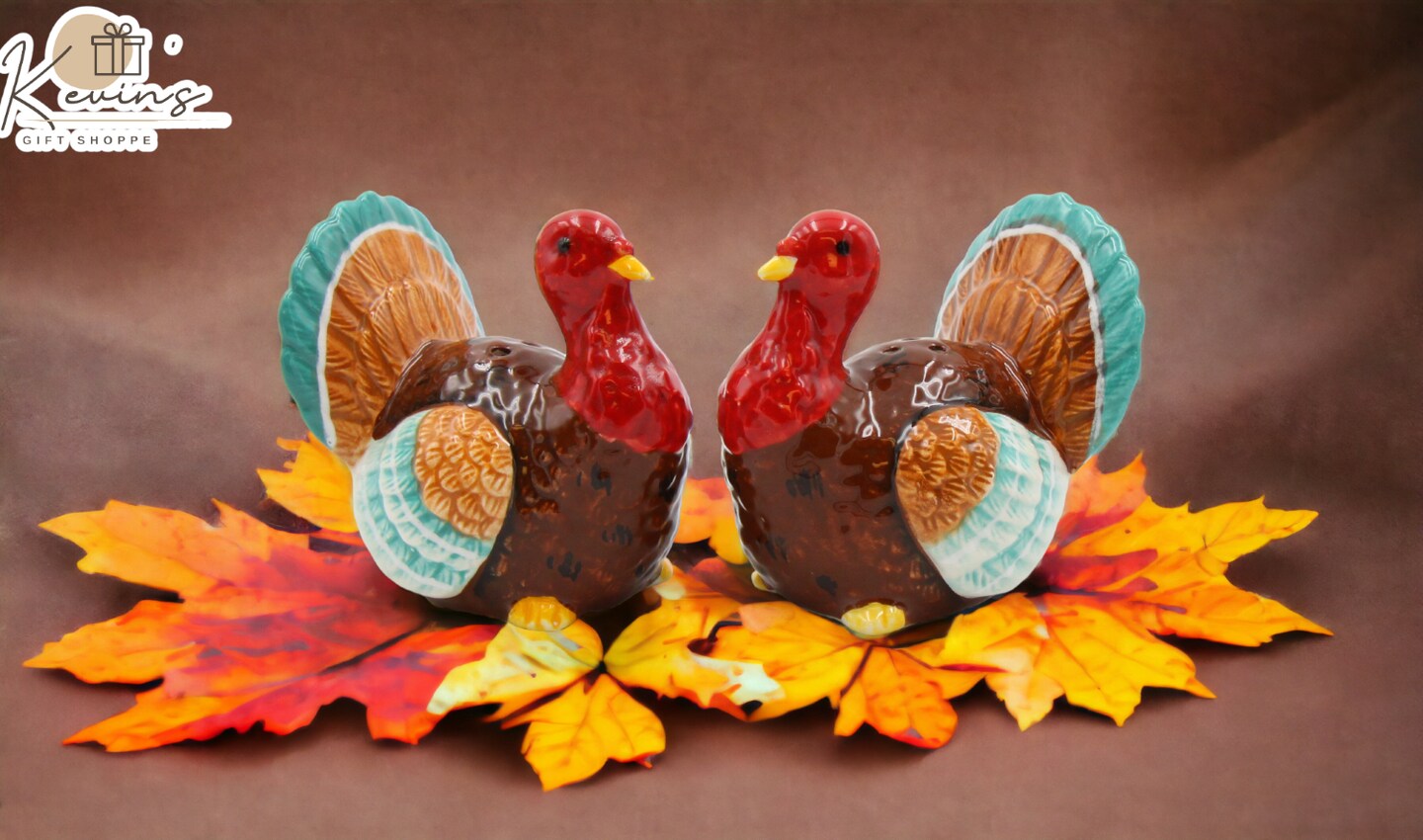 Ceramic Thanksgiving Turkey Salt And Pepper Shakers, Home D&#xE9;cor, Gift for Her, Gift for Mom, Kitchen D&#xE9;cor, Fall D&#xE9;cor, Thanksgiving D&#xE9;cor
