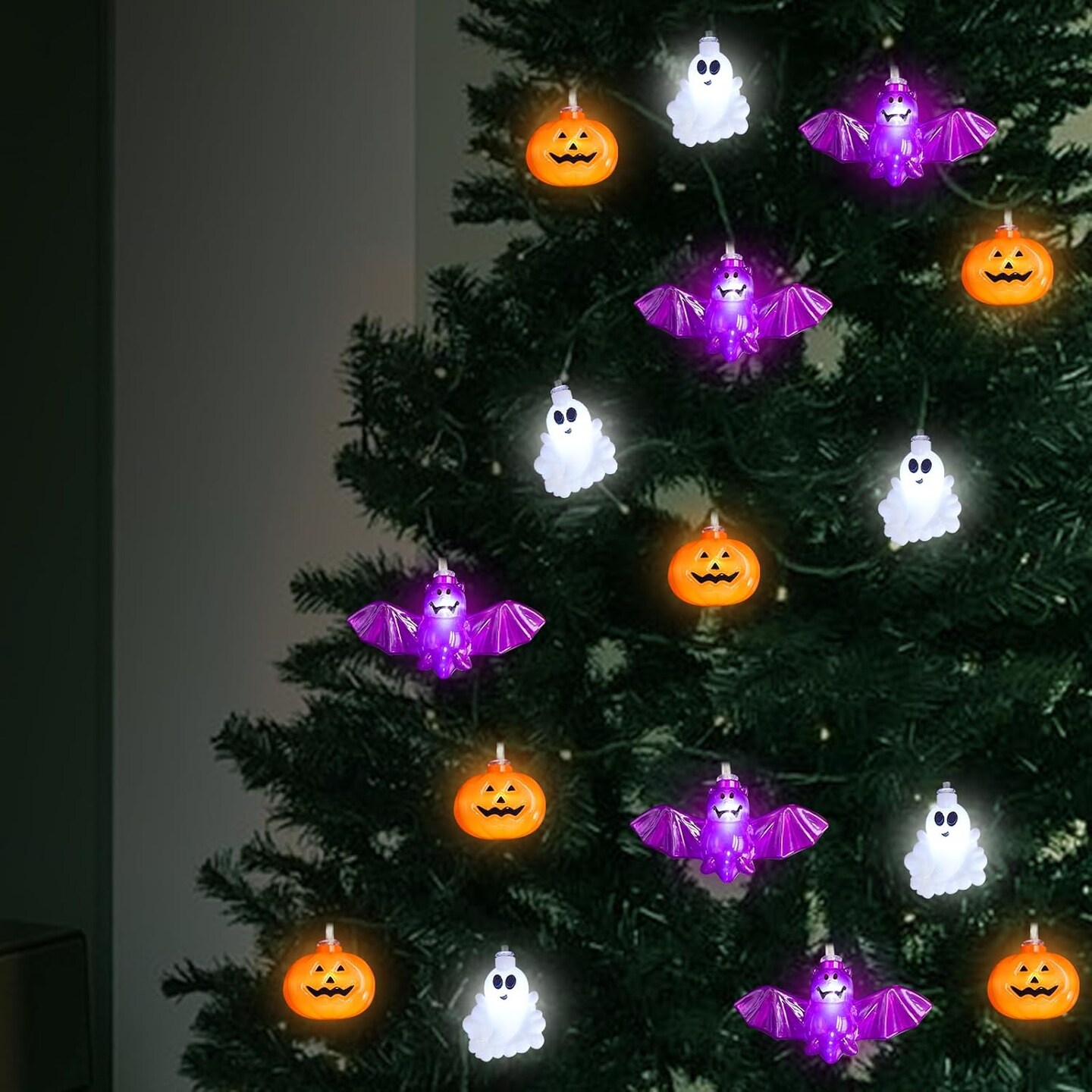 Halloween Lights Decorations, 16.4FT