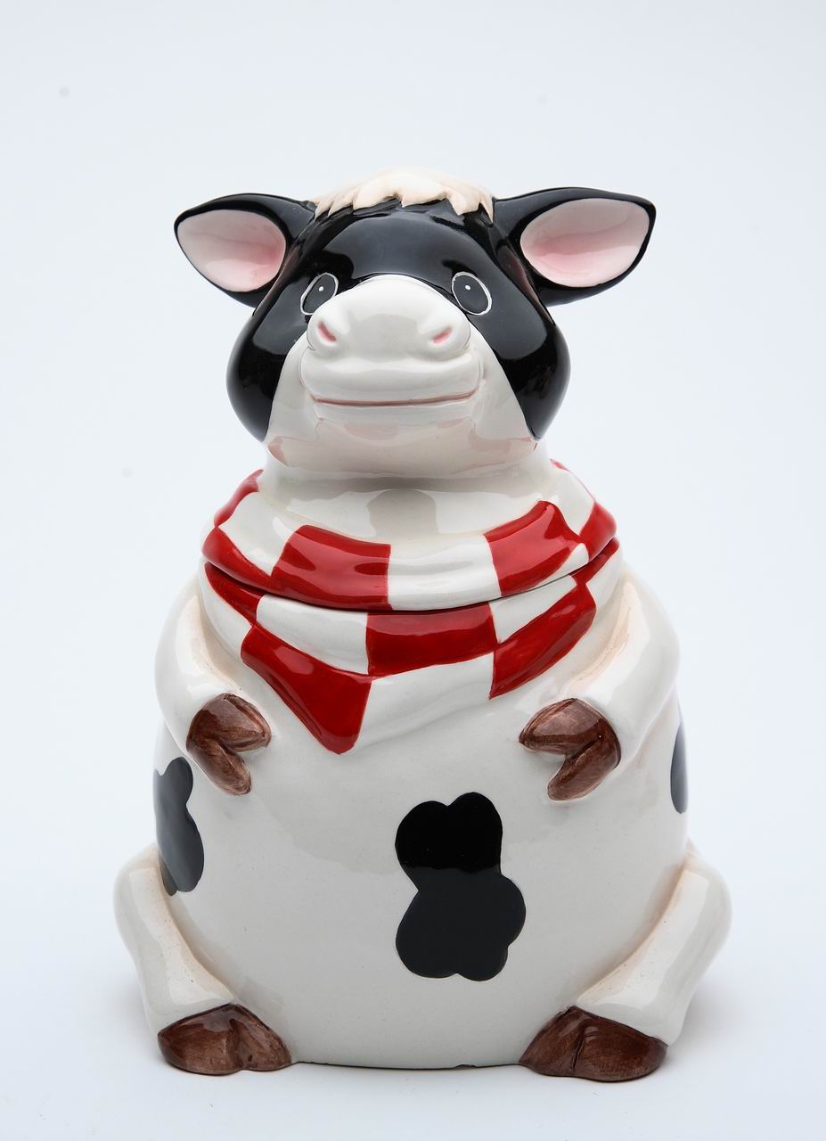Ceramic Cow Candy Box, Home Décor, Gift for Her, Gift for Mom, Kitchen Décor, Farmhouse Décor