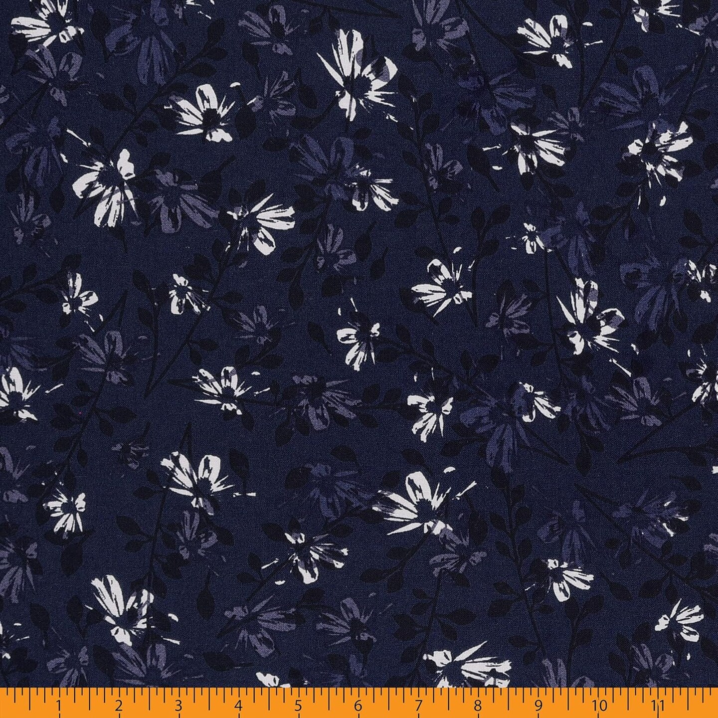 Mook Fabrics Aster Floral Cotton Fabric [108 in. Wide] - By The Yard