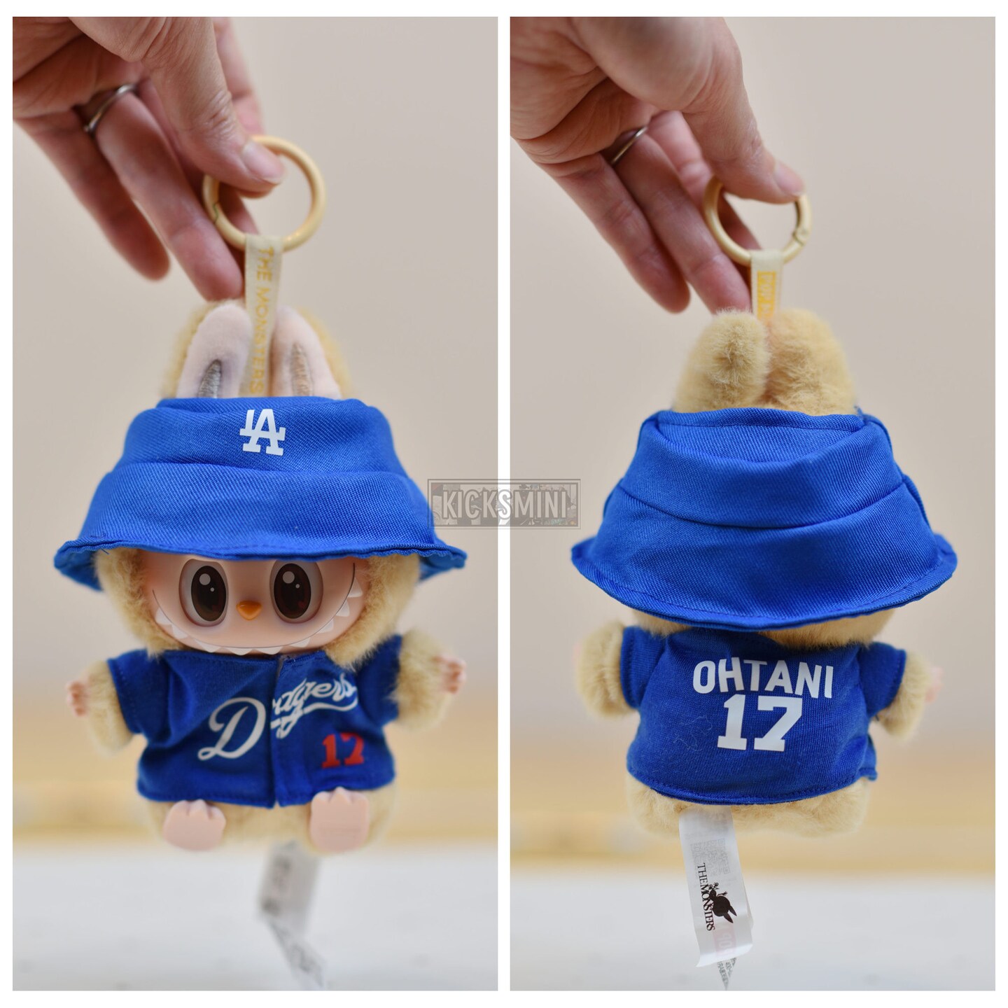 Labubu Clothes L.A. Dodgers Ohtani 17 Jersey with Hat | Labubu