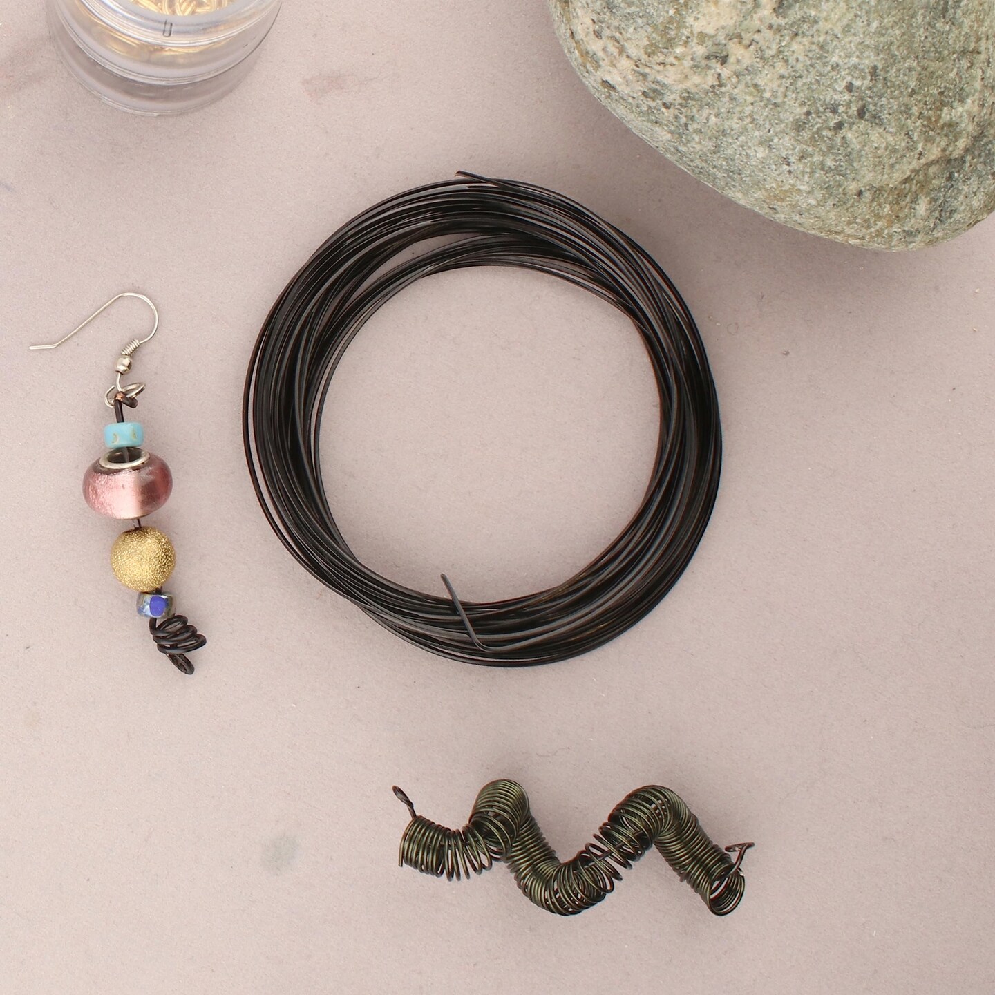 The Beadsmith Half-Round Craft Wire – Soft Temper Jewelry Wire