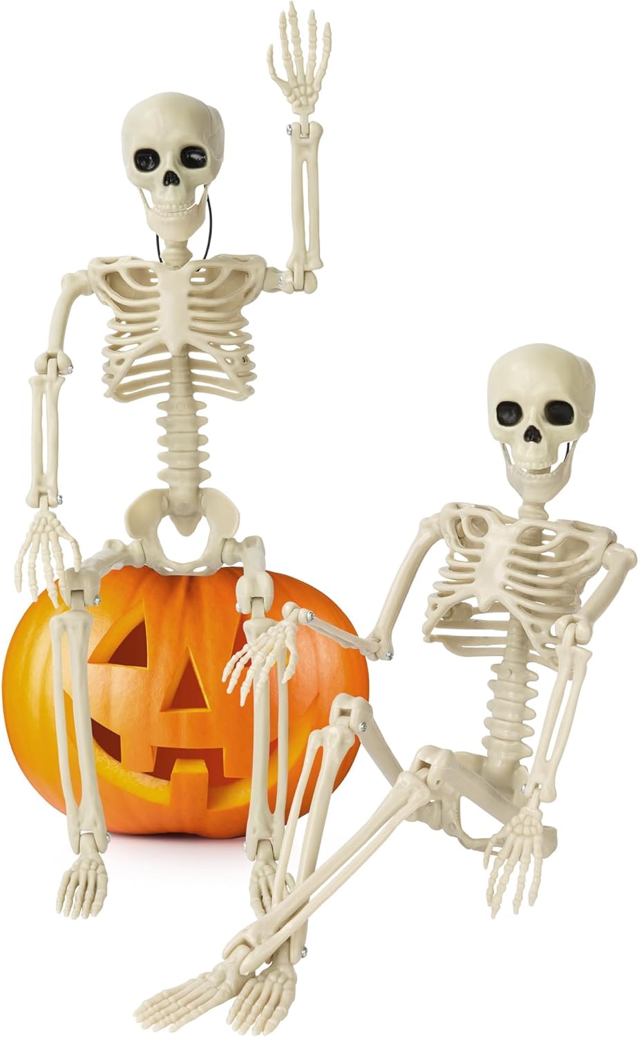2 Pack Halloween Skeleton Decorations
