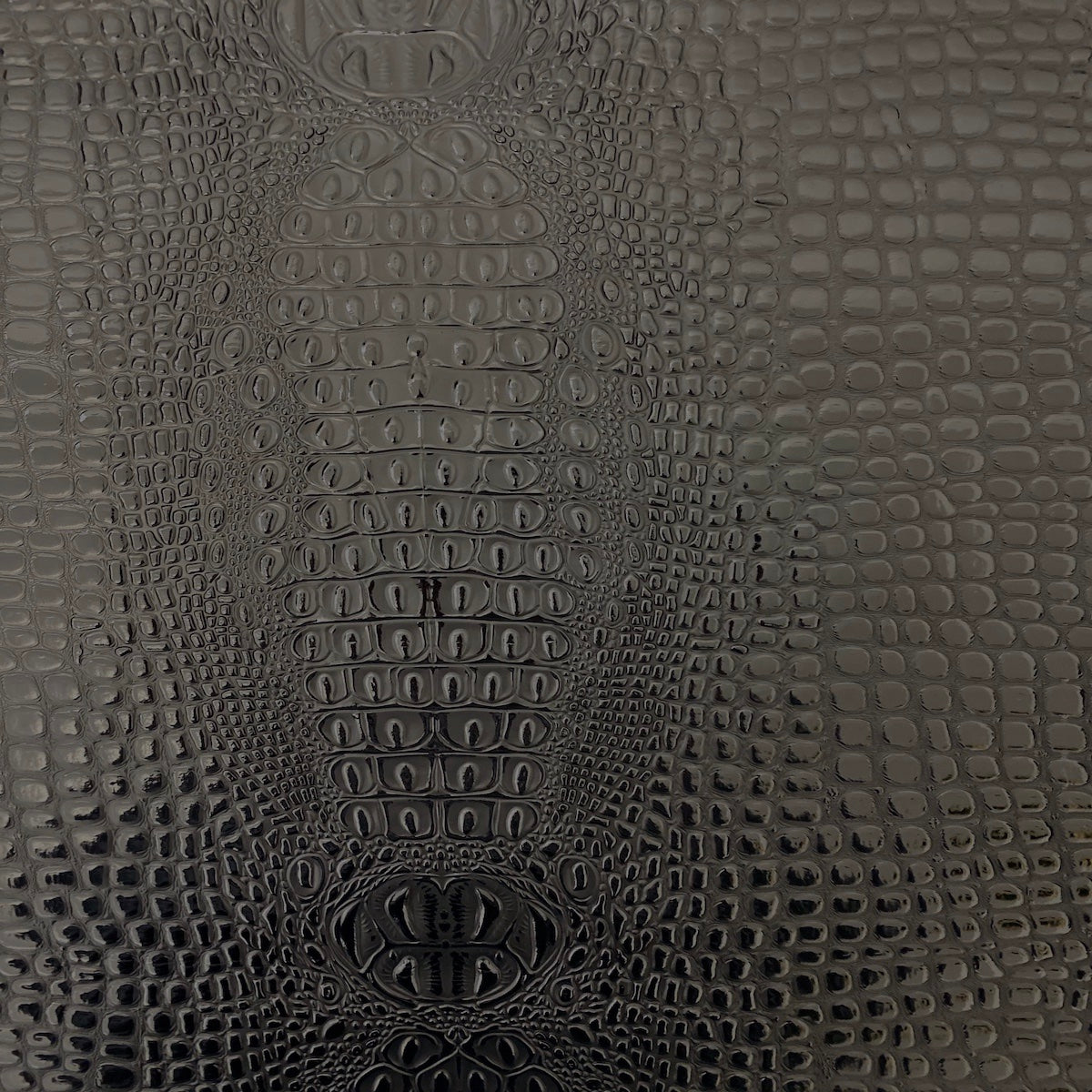 1 Yard 3D Embossed Gator Vinyl Fabric Faux Alligator Upholstery Craft Material Durable 56&#x22; Width