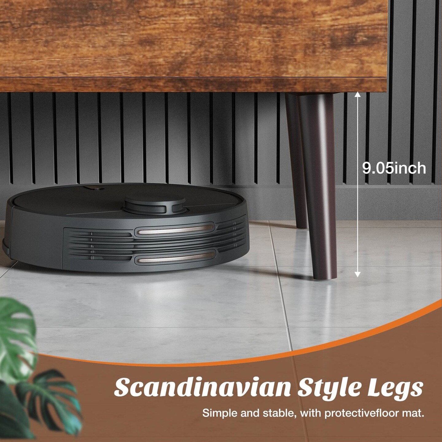 Modern Brown Wooden Lift-Top Coffee Table with Hidden Storage and Open Shelf for Living Room