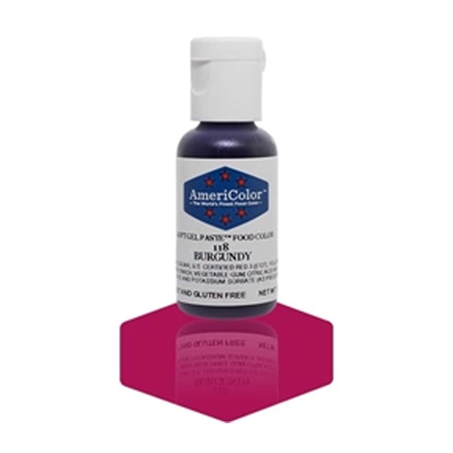 AmeriColor Burgundy Soft Gel Paste Food Color