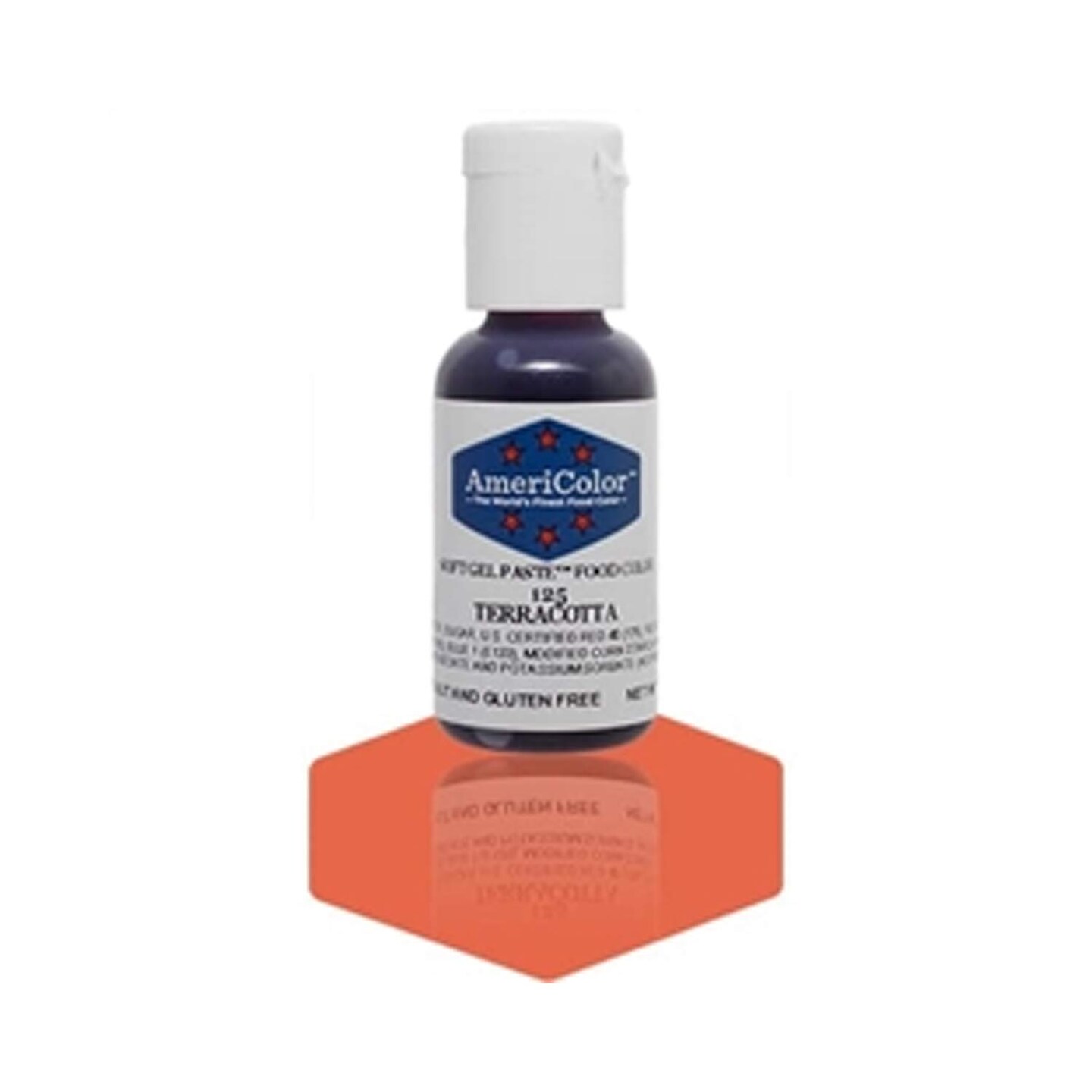 Terracotta Soft Gel Paste Food Color for Warm and Earthy Tinting in Cakes and Desserts