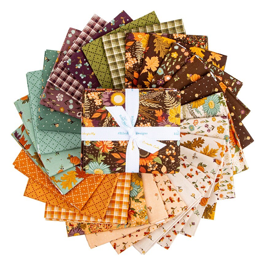 The Awe of Autumn Fat Quarter Bundle by Sandy Gervais for Riley Blake (FQ-16190-26)
