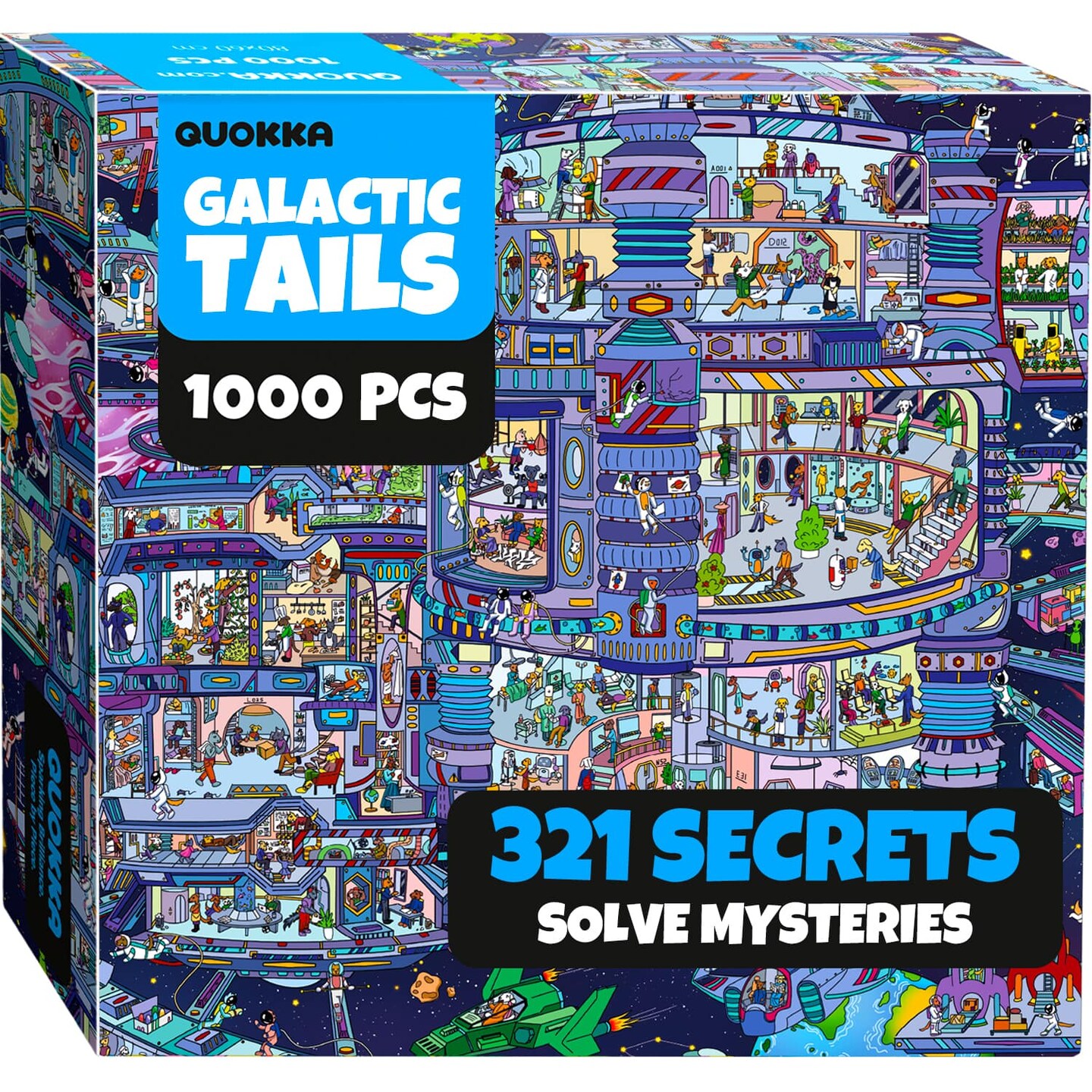 1000 Pcs Jigsaw Puzzle for Adults | Galactic Tails