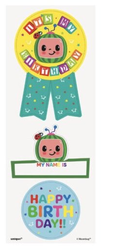 Cocomelon Sticker Sheets - 31ct