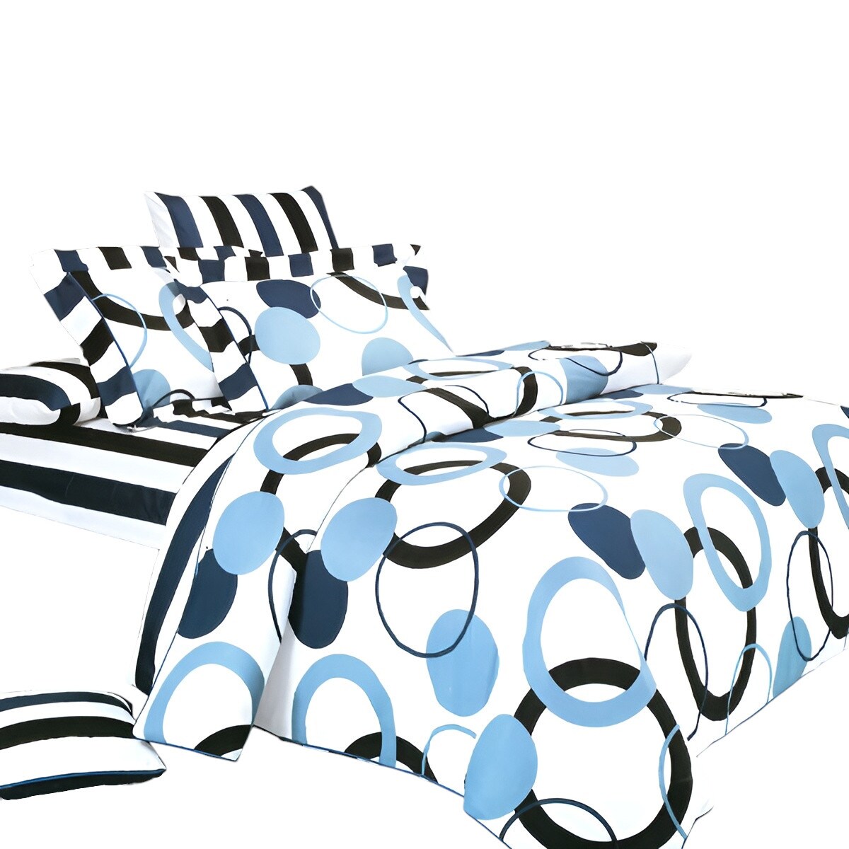 3 Pieces Down-Alternative Comforter Set, 300GSM, Twin Size, Duvet & Comforter