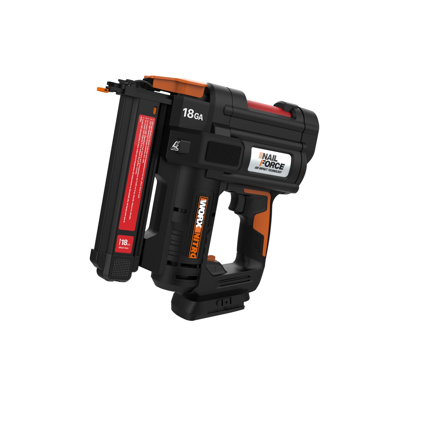 Worx Nitro WX844L.9 20V Cordless 18-Gauge Narrow Crown Stapler (Tool Only - Battery & Charger Not Included)