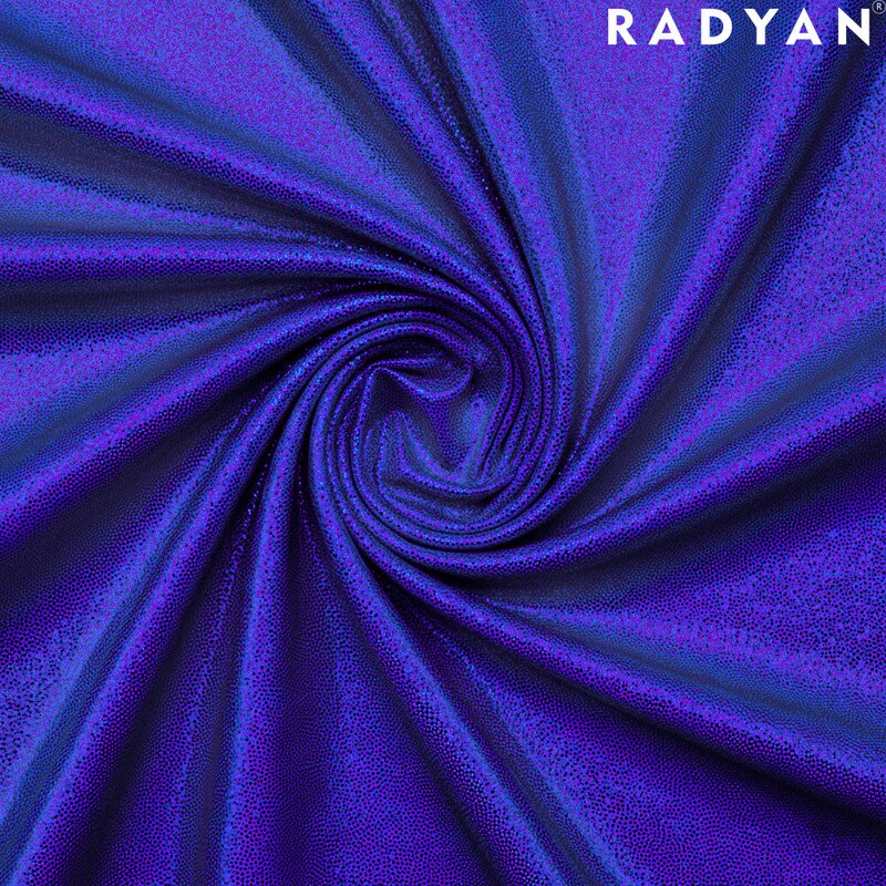 Foil Nylon Spandex Metallic Stretch Fabric 80% Nylon 20% Spandex for Dancewear Party Apparel 58 Inch Width