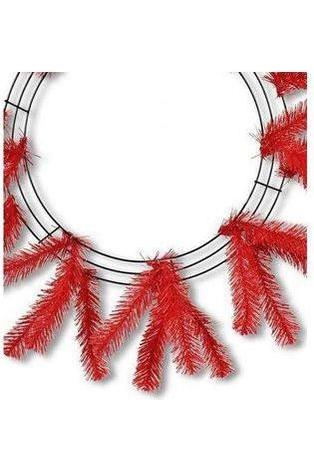 15-24&#x22; Work Wreath Form: Red