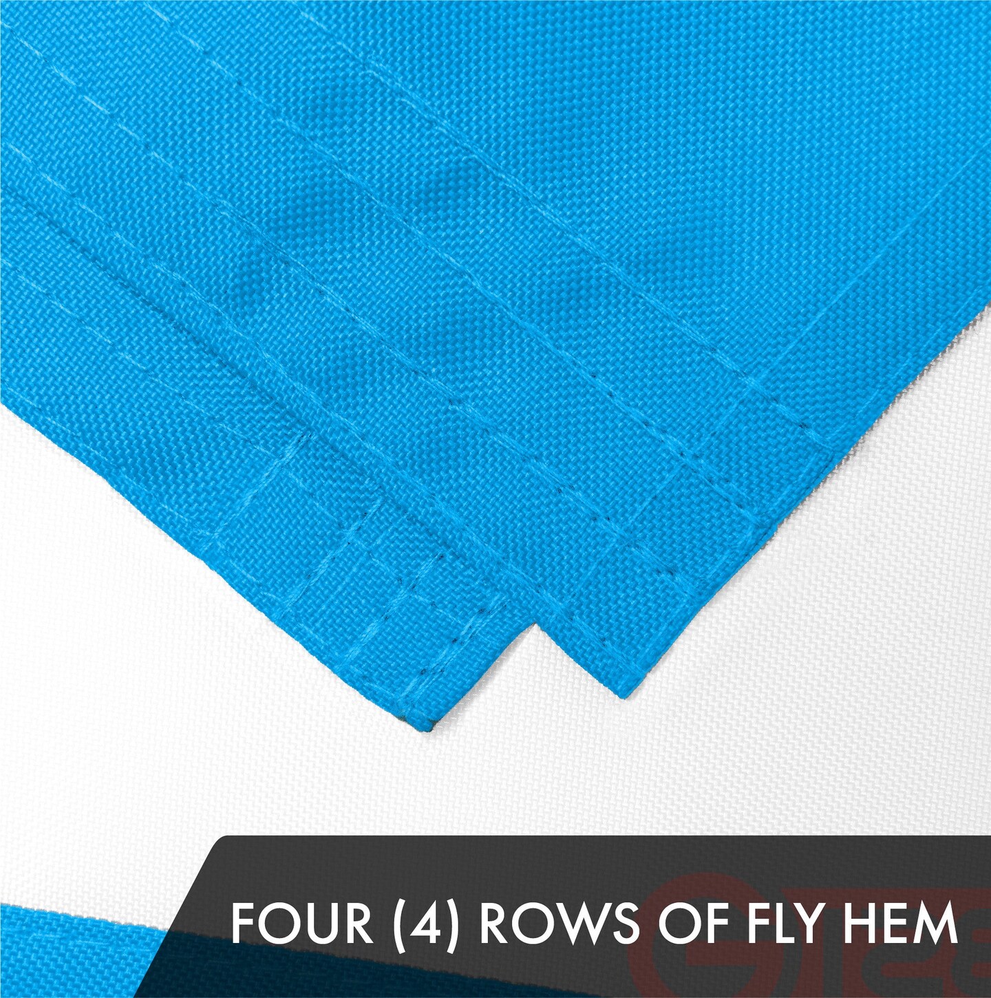 G128 10 Pack: Guatemala Guatemalan Flag | 3x5 Ft | ToughWeave Series Embroidered 300D Polyester | Country Flag, Embroidered Design, Indoor/Outdoor, Brass Grommets