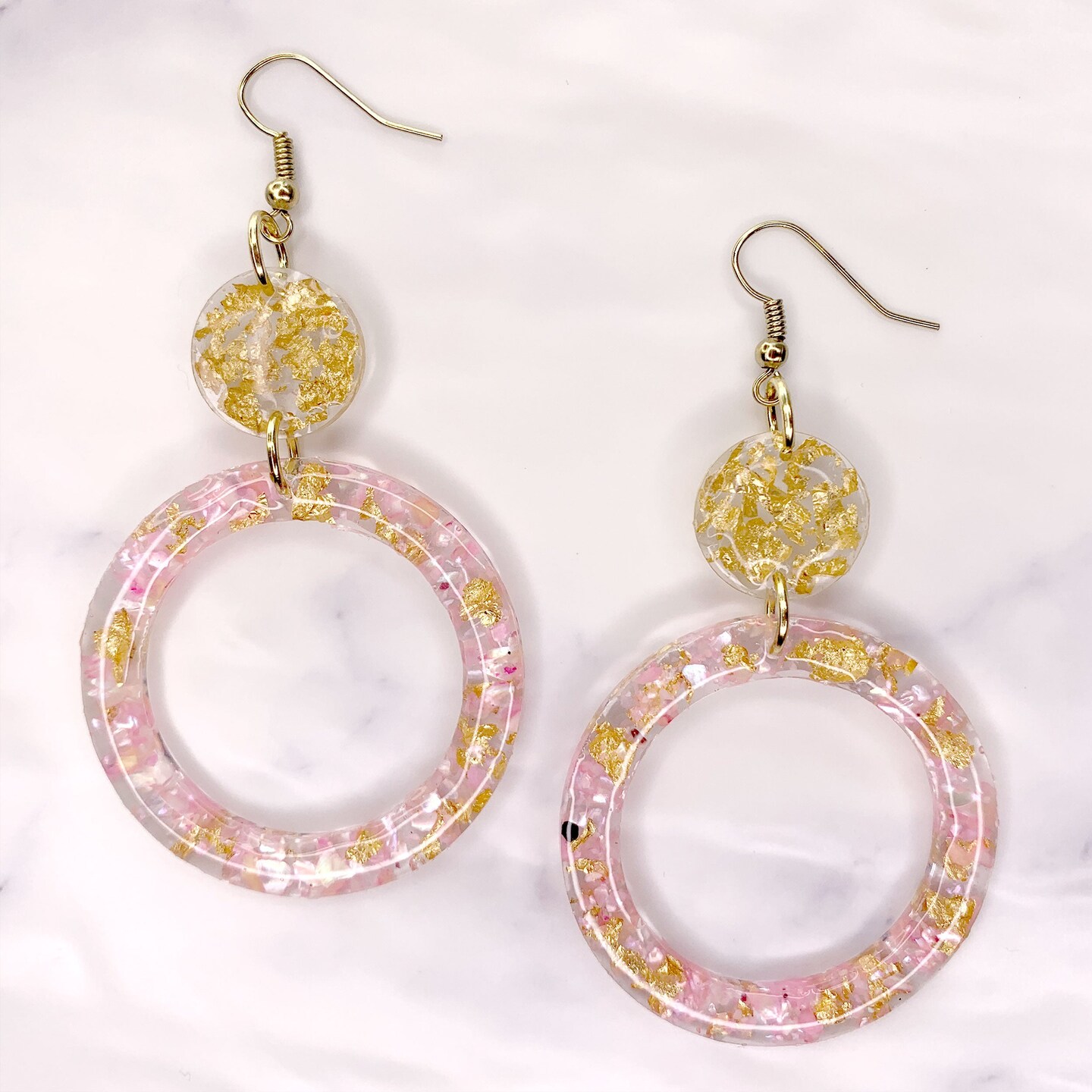 Resin Craft By Me&#x2122; Hoop Earring UV Resin DIY Kit