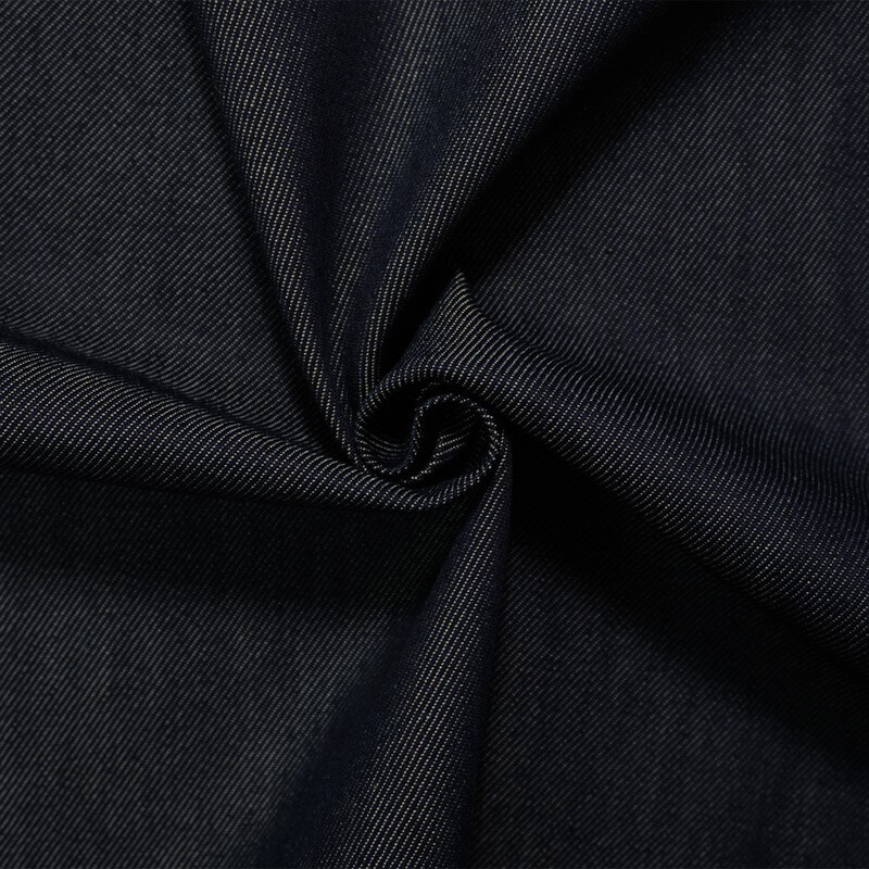 Blue 11 oz. Famous Denim Co. Cotton Italian Denim Twill Woven Fabric By the Yard