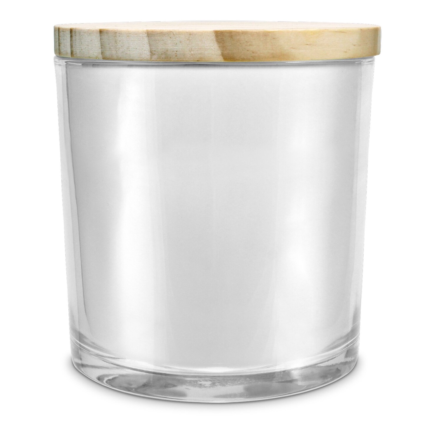 Edge Collection - 4.25" x 4" - White - Inspiring Soy Candle for Joy and Reflection - 1 Piece