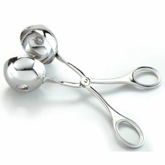 Stainless Steel Mini Meat Baller - Thumbnail 4