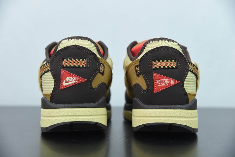 Nike Air Max 1 Travis Scott Cactus Jack Wheat Lemon Drop | MakerPlace by  Michaels