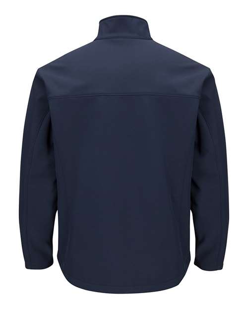 Red Kap&#xAE; Men&#x27;s Deluxe Soft Shell Jacket Windproof Water-Resistant