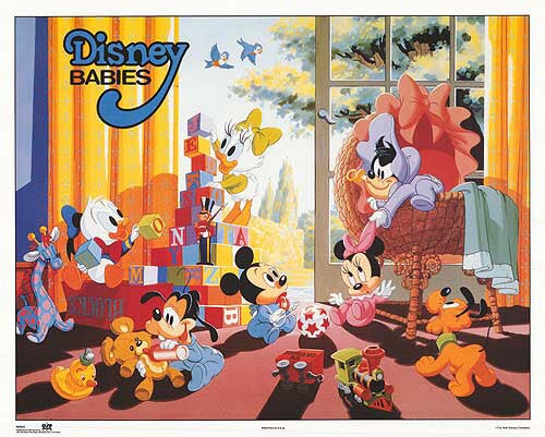 Disney Babies: Play Room Wall Art Print - Whimsical D&#xE9;cor by Walt Disney
