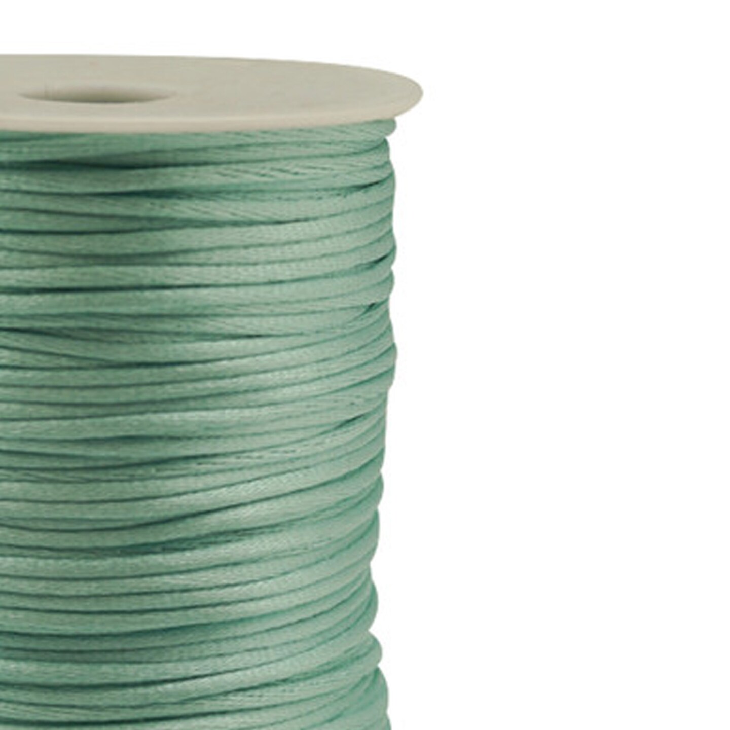 2mm wide x 100 yards Aqua Rattail Cord Trims Pack of 5 Spools