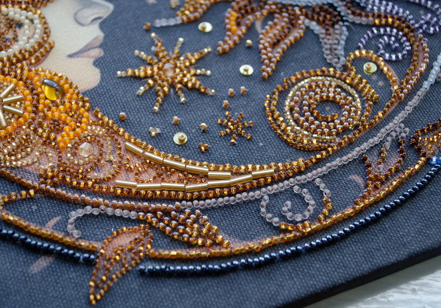 Bead Embroidery Kit - Captive of the night