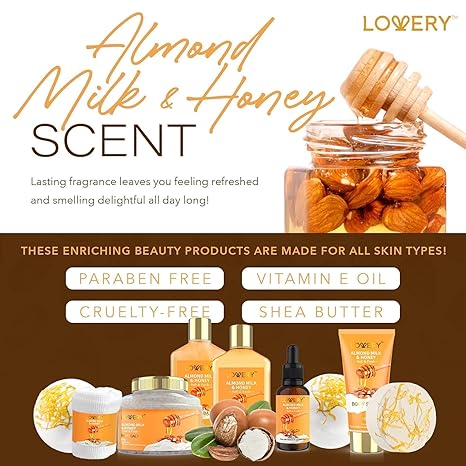 Personal Care Set - Home Bath Pampering Package for Relaxing - Spa Self Care Kit - Thank You, Birthday, Mom, Anniversary Gift