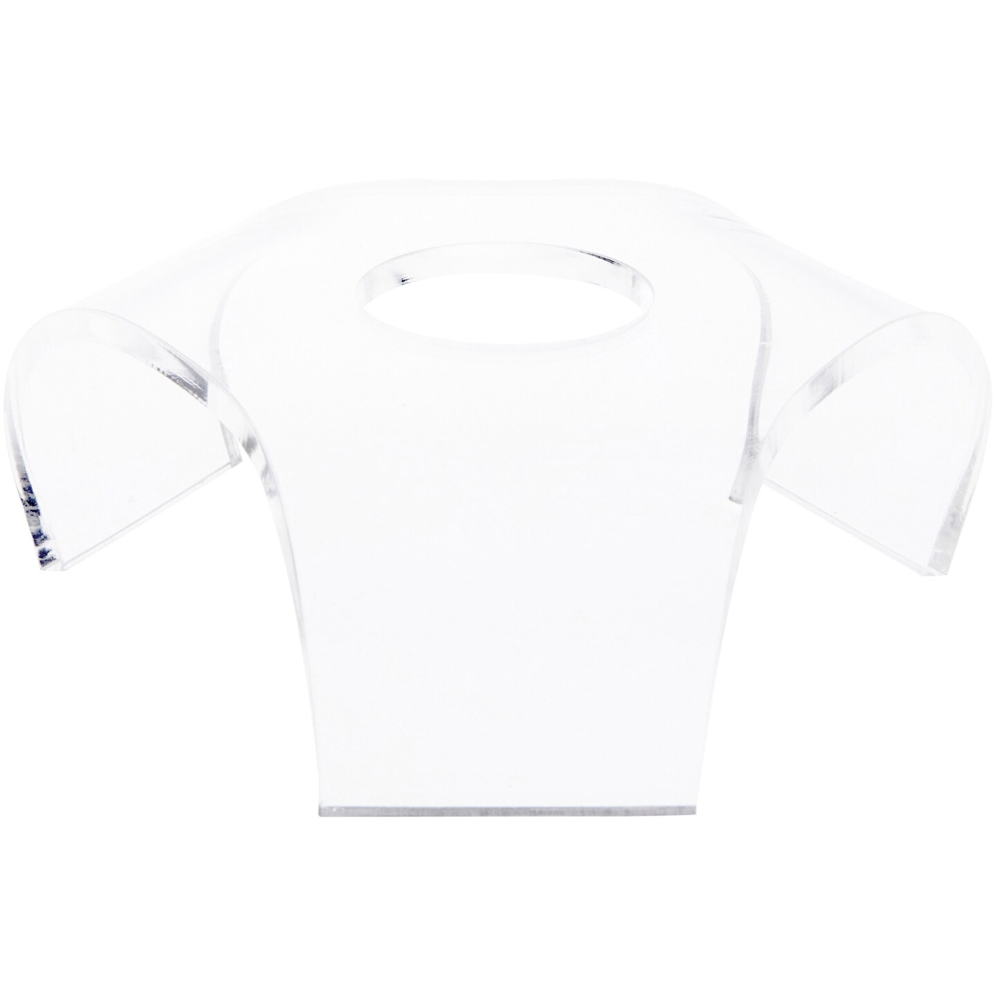 Plymor Clear Acrylic Display Riser for Spheres, 1.75&#x22; H x 5.5&#x22; W x 5.5&#x22; D