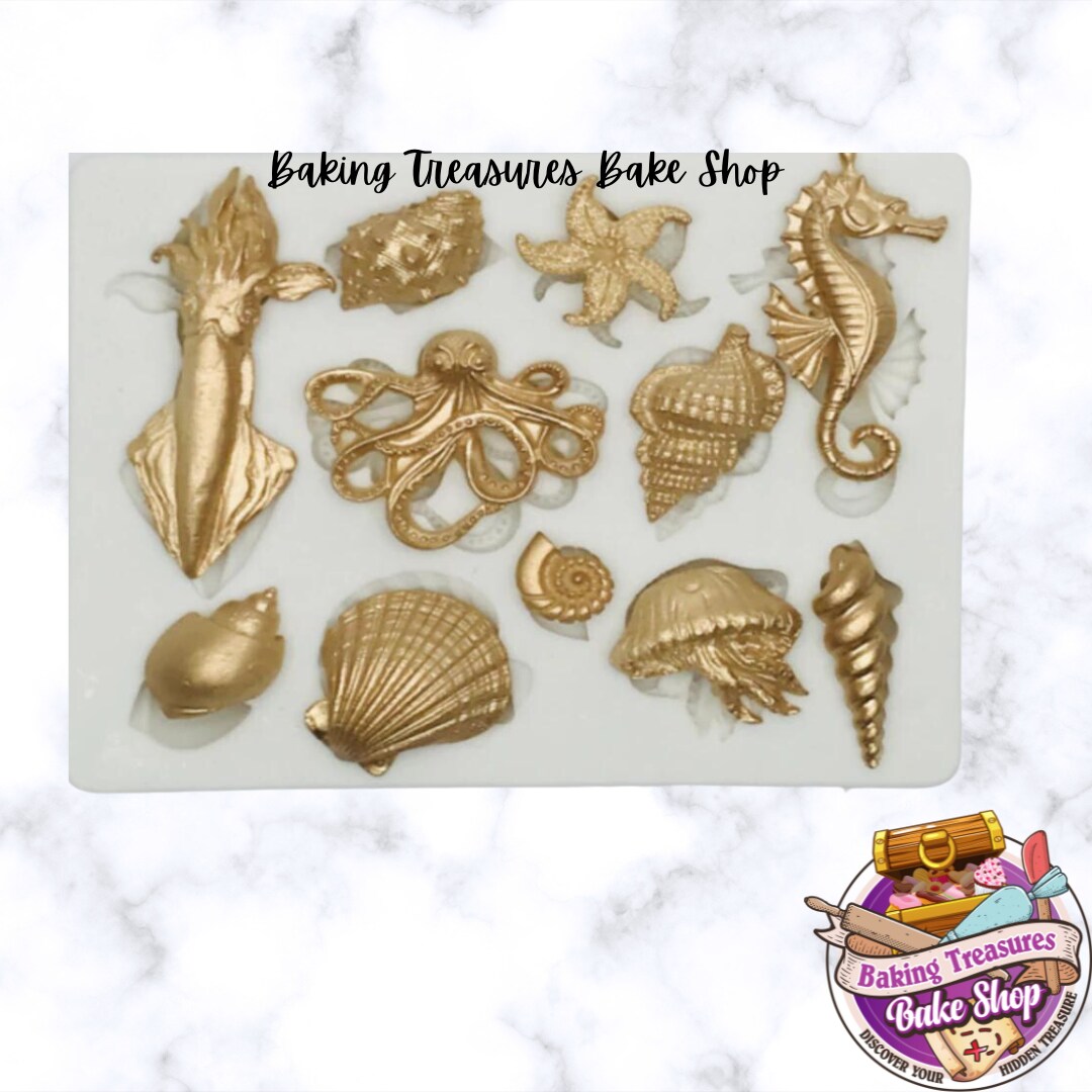 UNDER THE SEA LIFE & SHELLS SET 1