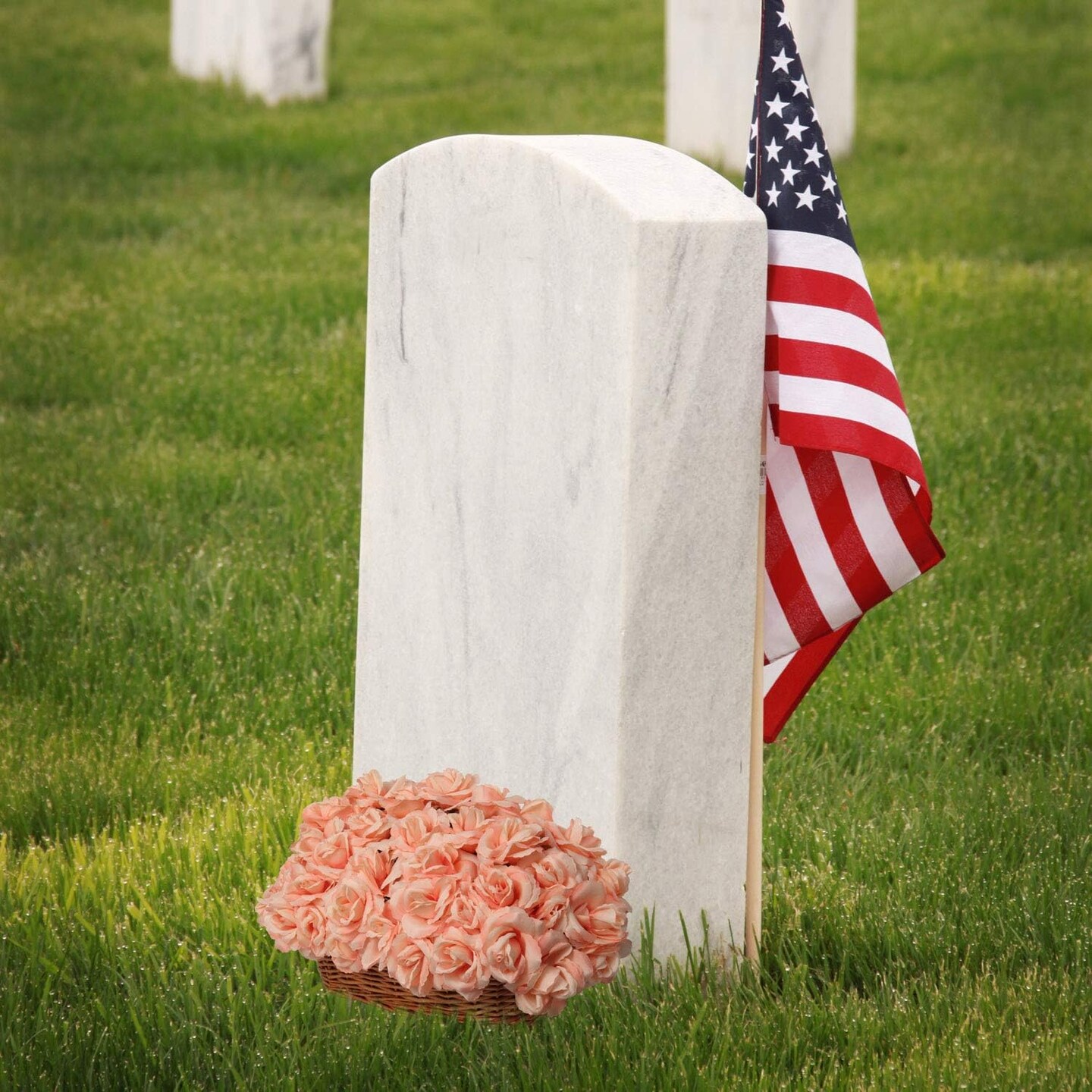 Box of 50: Blush Pink Rose Picks, Silk Blooms, Floral Picks (8"L X 3"W), Floral Home by Artificial Flowers