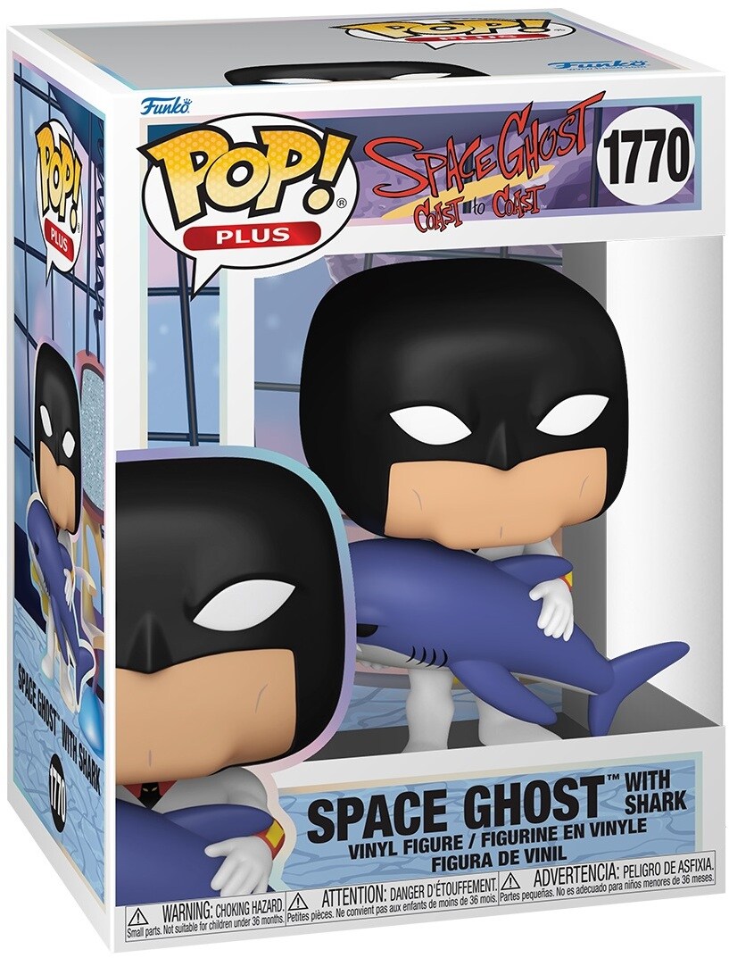 FUNKO POP! Plus: Space Ghost Coast to Coast - Space Ghost with Old Kentucky Shark (Cartoon Network)  [COLLECTABLES] Vinyl Figure