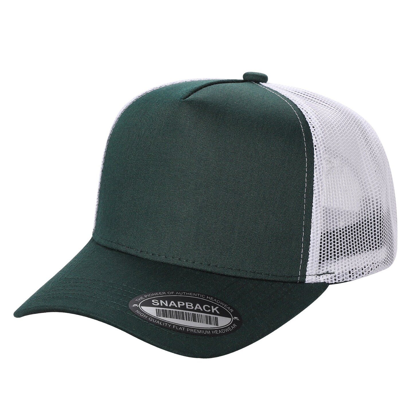 Trucker Hat Mesh Back Baseball Cap 5 Panel Snapback Adjustable Sport-Tek Yupoong® 5-Panel Classic Trucker Mesh Back Cap main image 3