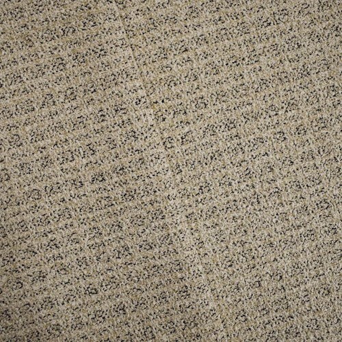 Light Beige/White/Black Textured Grid Boucle Decor Fabric By the Yard