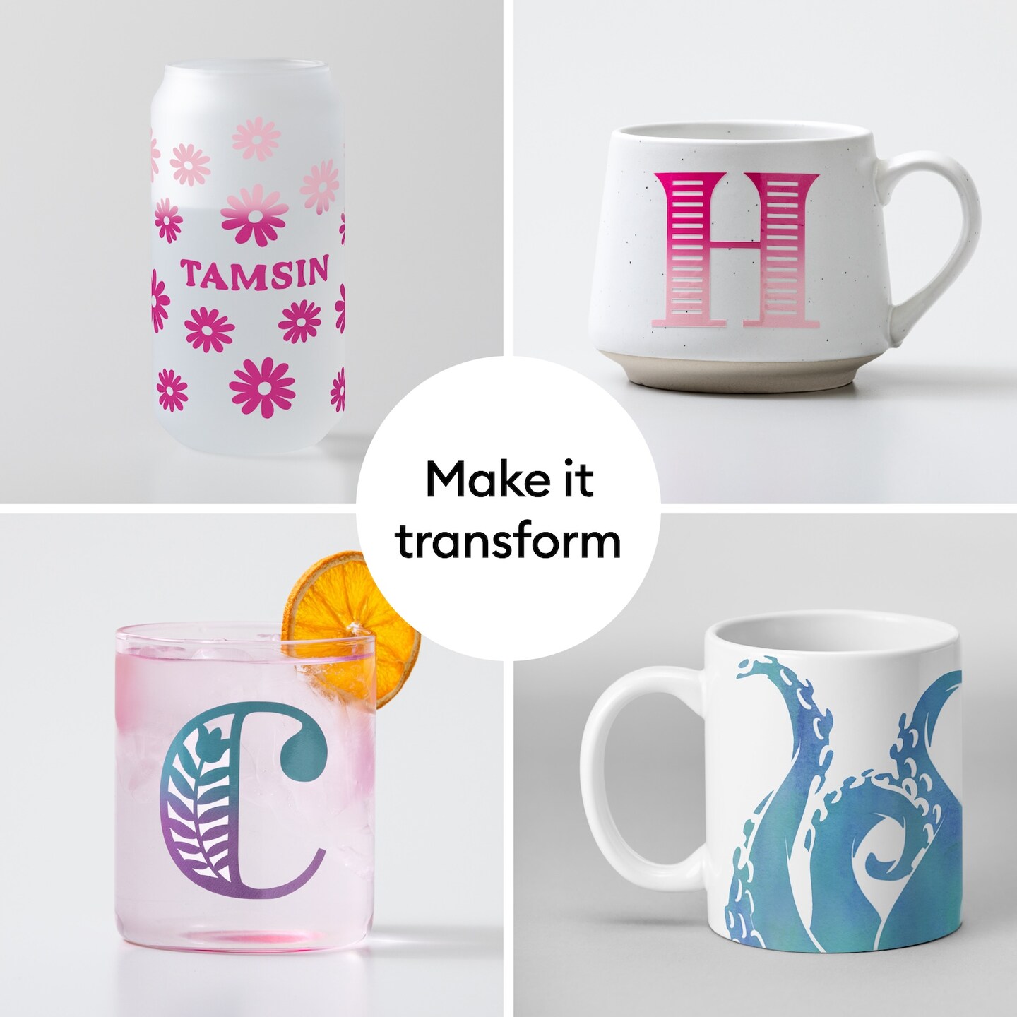 Cricut Temperature-Activated, Color-Changing Vinyl Permanent, Rainbow Sampler - 12 in x 12 in Sheets(5 ct)