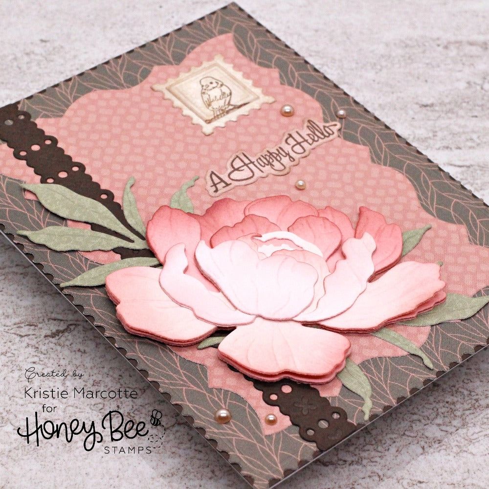 Mailbox Memos - Honey Cuts - Coordinating Dies