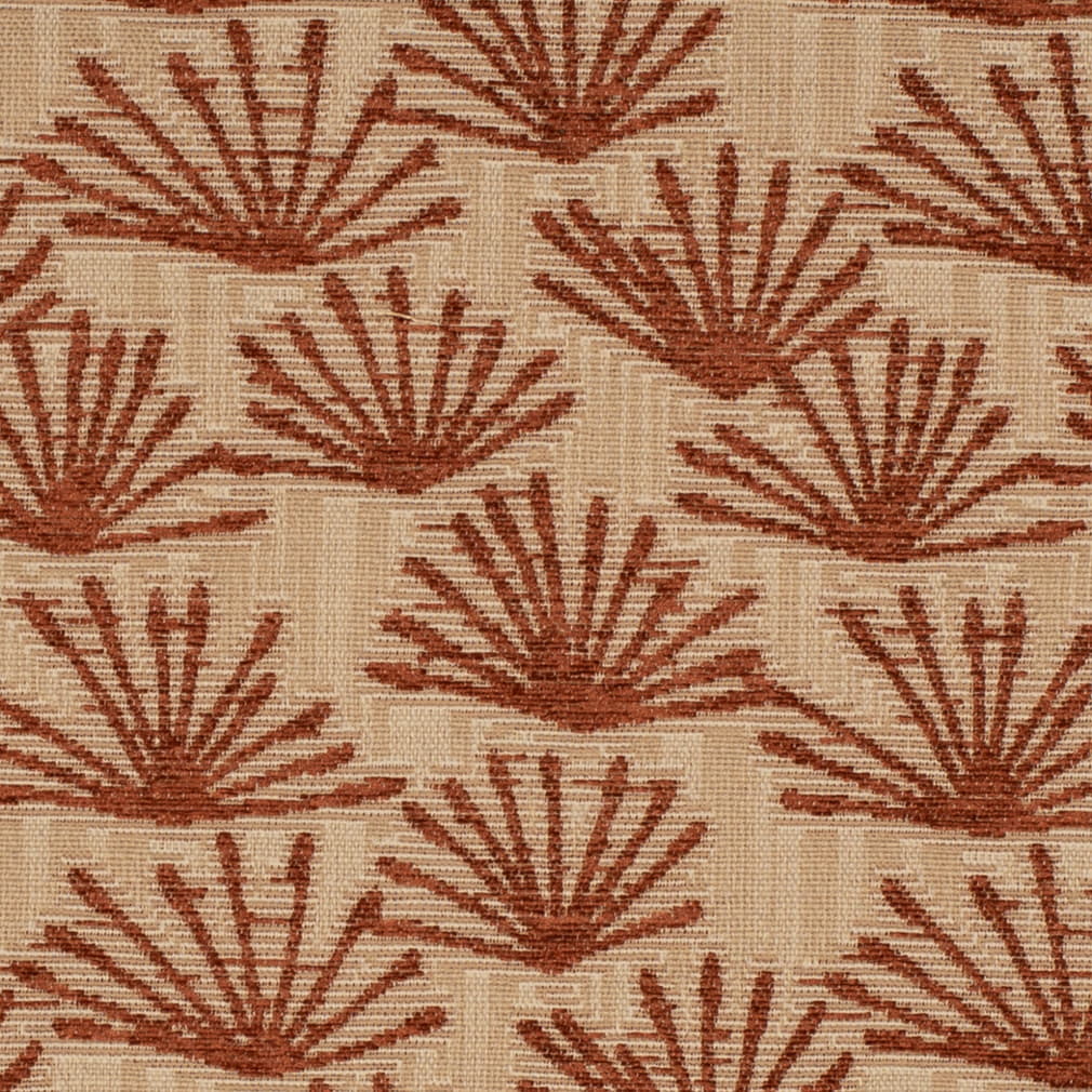 1 Yard 100 Percent Polyester Russet Upholstery Fabric 54 Inches Wide