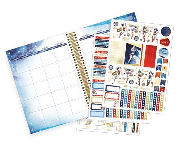Weekly Planner - 12 Month Undated Wonder Woman Planner