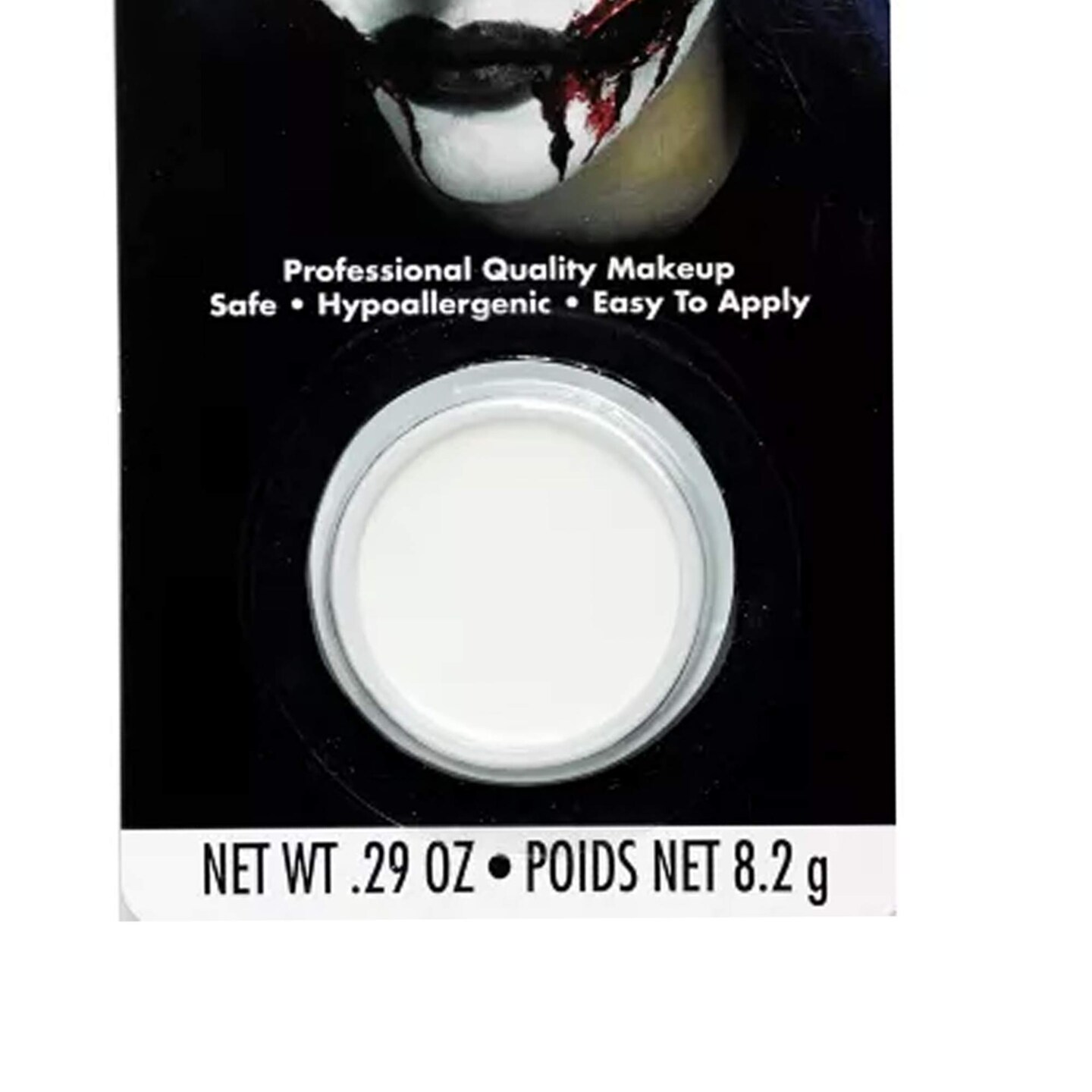 White Grease Makeup Long-Lasting Face & Body Paint for Costume and Theatrical Use